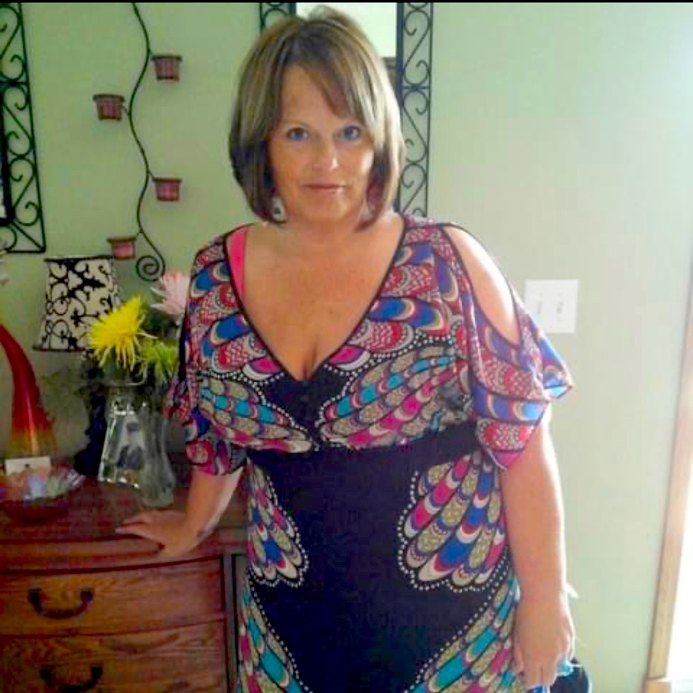 Cold shoulder dress